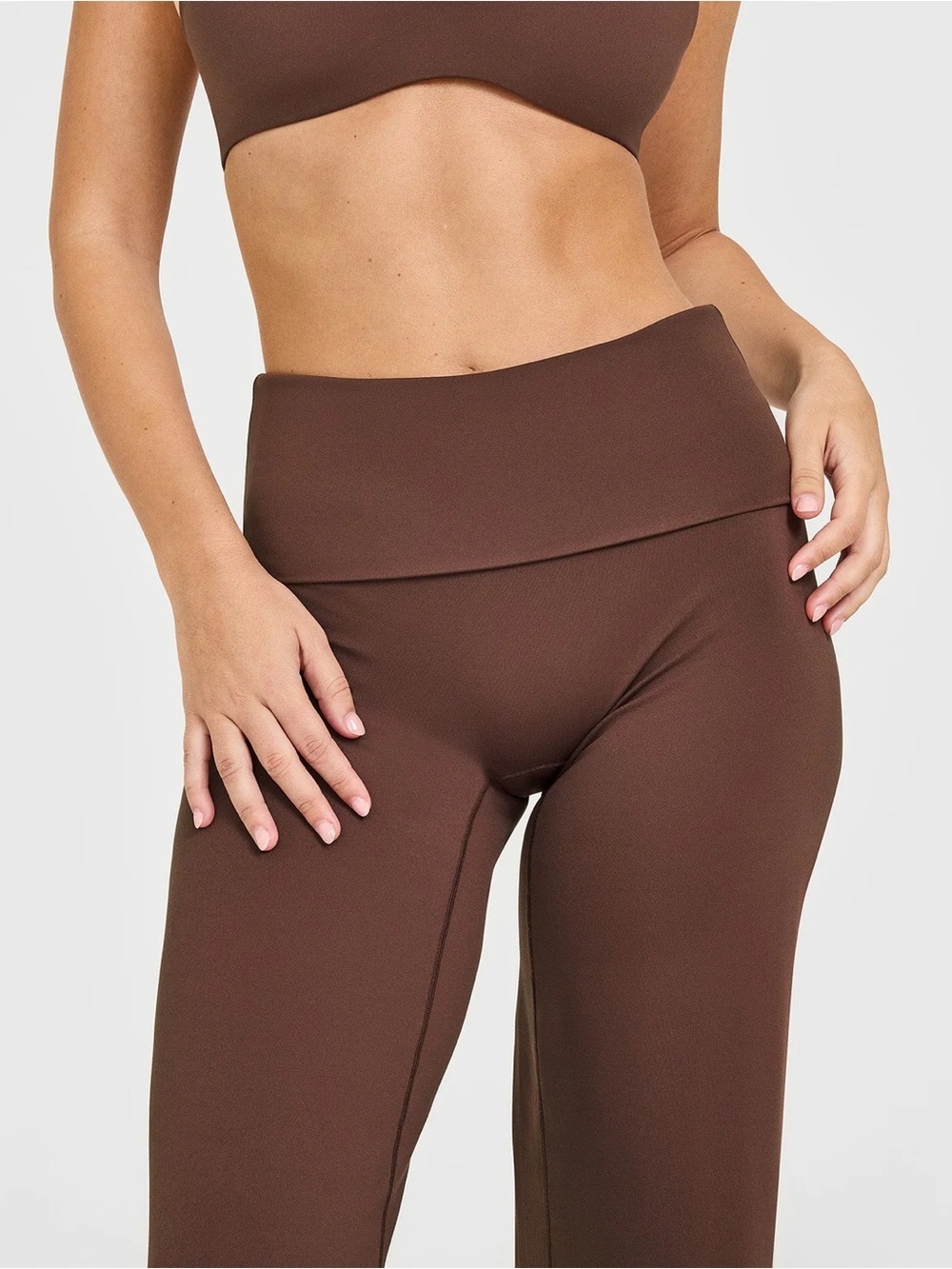 Oner Active Soft Motion Fold Over Straight Leg Bottoms